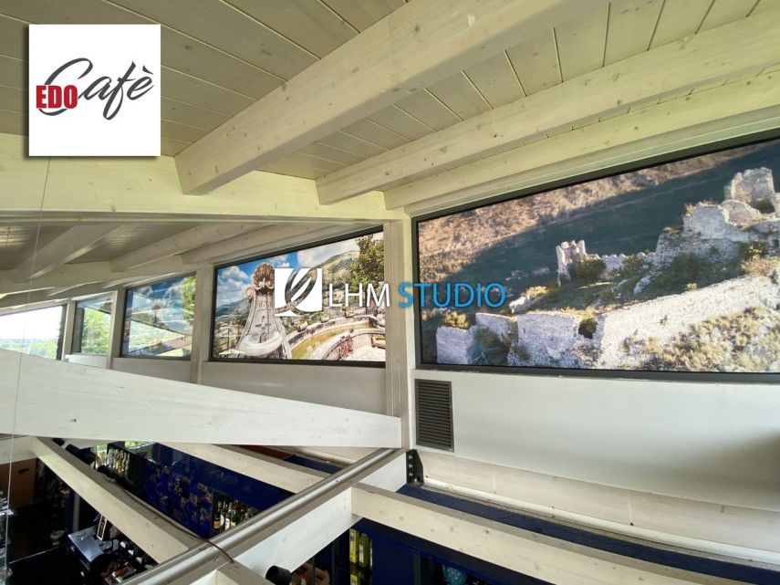 Edo Cafè - Decorazione finestre con pellicole
