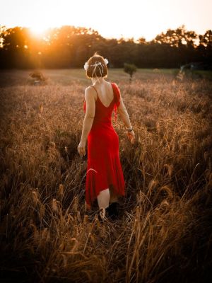 Sara nella Golden Hour